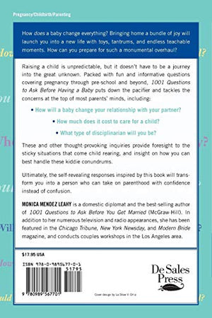 1001 Questions to Ask Before Having a Baby,Used