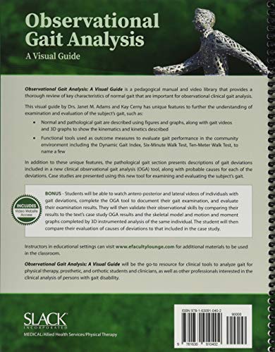 Observational Gait Analysis: A Visual Guide,Used