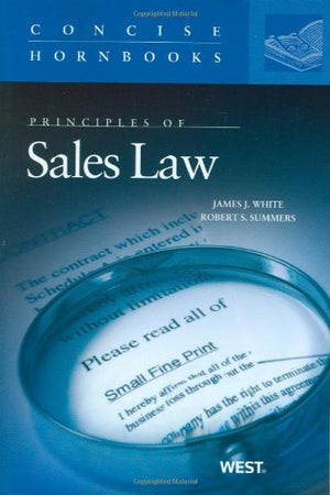 Principles of Sales Law (Concise Hornbook Series),Used