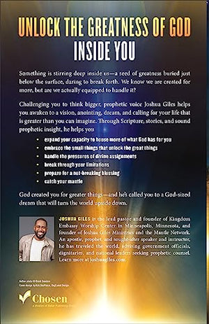 Mantled for Greatness: Your Prophetic Guide to Releasing a GodSized Dream,Used