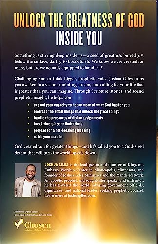 Mantled for Greatness: Your Prophetic Guide to Releasing a GodSized Dream,Used