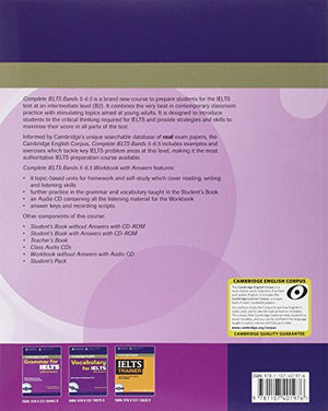 Complete Ielts Bands 56.5 Workbook With Answers With Audio Cd