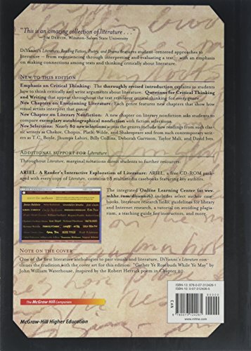 Literature: Reading Fiction, Poetry, And Drama,Used