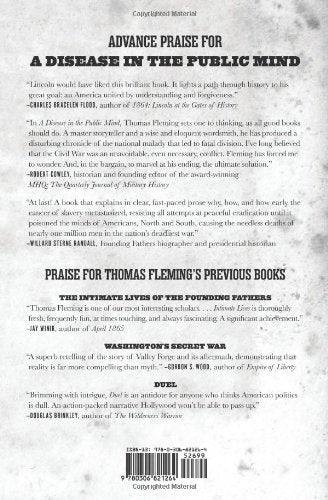 A Disease In The Public Mind: A New Understanding Of Why We Fought The Civil War,New