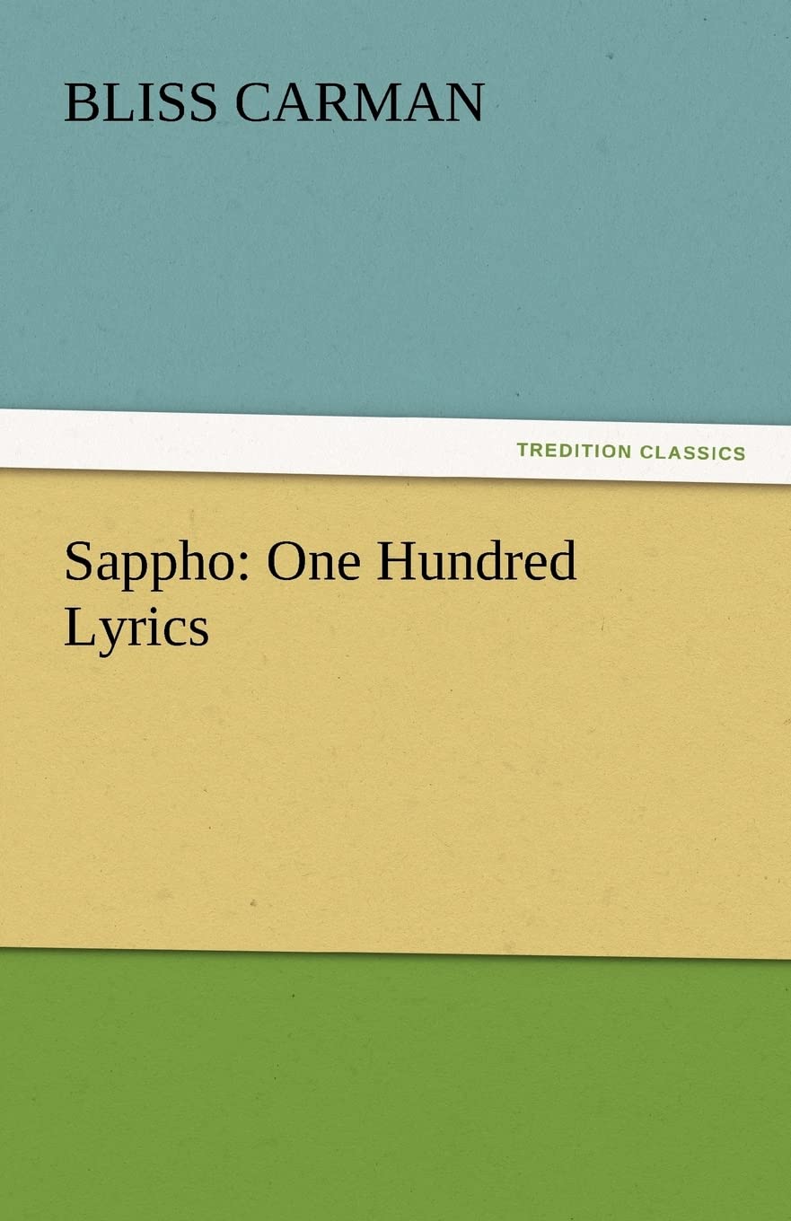 Sappho: One Hundred Lyrics,Used