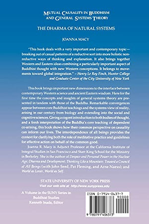 Mutual Causality in Buddhism and General Systems Theory: The Dharma of Natural Systems (Suny Series, Buddhist Studies) (Suny Bud,New