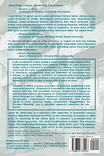 Latin America In Crisis,Used