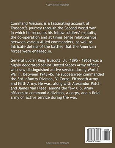 Command Missions: A Personal Story,Used