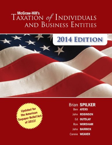 McGrawHill's Taxation of Individuals and Business Entities 2014,Used