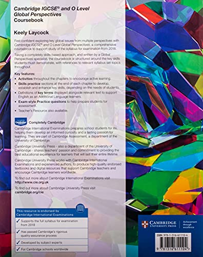 Cambridge IGCSE and O Level Global Perspectives Coursebook (Cambridge International IGCSE),Used