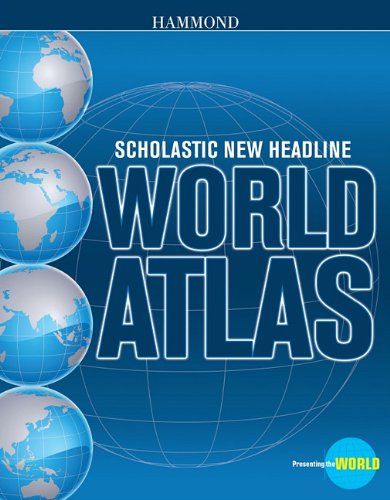 Hammond Scholastic New Headline World Atlas-used