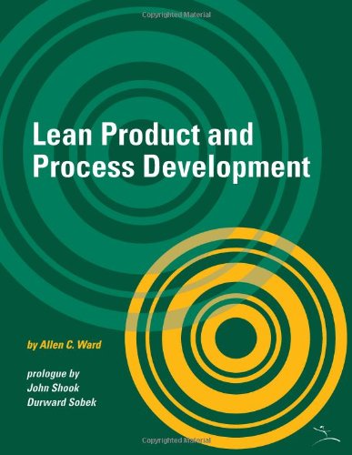 Lean Product and Process Development,Used