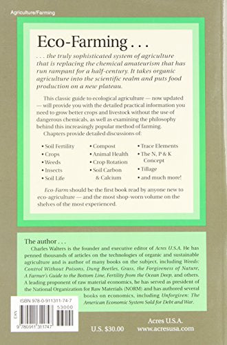 Ecofarm, An Acres U.S.A. Primer: The Definitive Guide To Managing Farm And Ranch Soil Fertility, Crops, Fertilizers, Weeds And