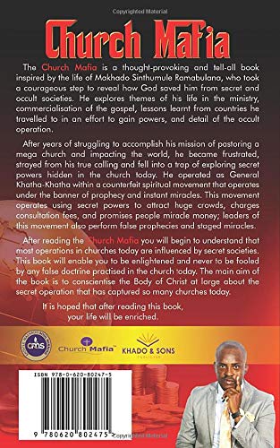 Church Mafia: Captured by Secret Powers - An Untold African Narrative Book, Compelling Story of Secret Societies and Cultural Heritage