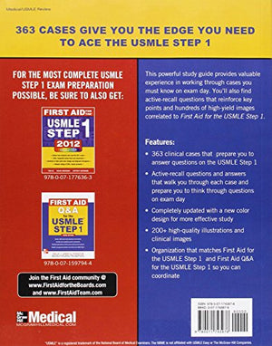 First Aid Cases for the USMLE Step 1 (First Aid Cases Series),Used