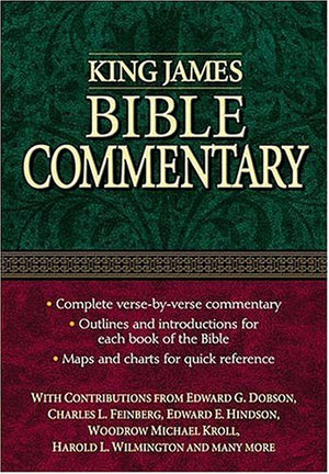 King James Bible Commentary,Used