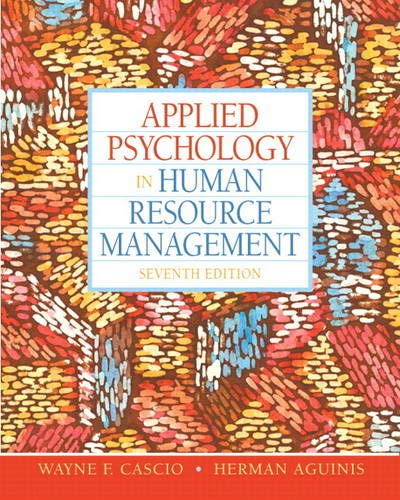 Applied Psychology in Human Resource Management (7th Edition),Used
