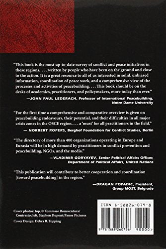 Searching for Peace in Europe and Eurasia: An Overview of Conflict Prevention and Peacebuilding Activities,Used