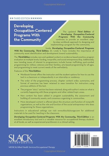 Developing Occupationcentered Programs With The Community