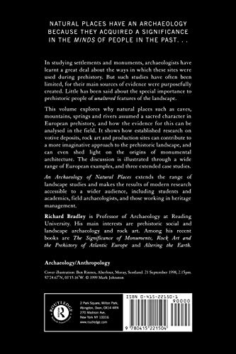 An Archaeology of Natural Places,Used