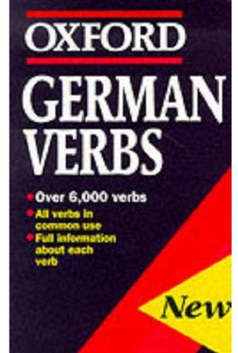 German Verbs (Oxford Quick Reference),Used