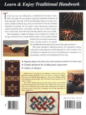 Twined Rag Rugs (Tradition In The Making),Used