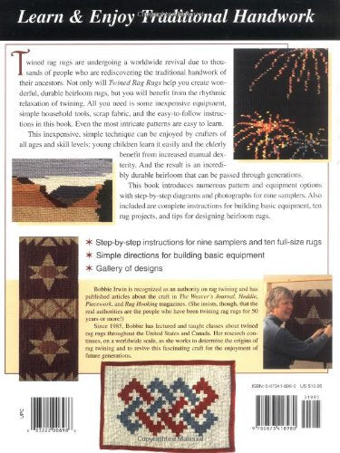 Twined Rag Rugs (Tradition In The Making),Used