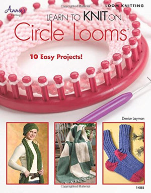 Learn to Knit on Circle Looms,Used