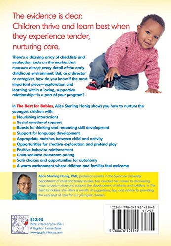 Best for Babies: Expert Advice for Caregivers and Administrators in Assessing InfantToddler Programs,Used