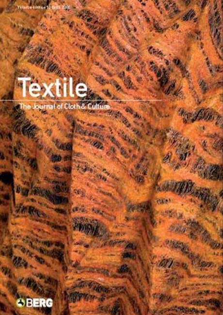 Textile Volume 6 Issue 3: The Journal Of Cloth & Culture