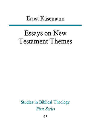 Essays on New Testament Themes (Study in Bible Theology),Used
