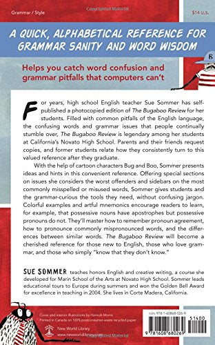 The Bugaboo Review: A Lighthearted Guide to Exterminating Confusion about Words, Spelling, and Grammar,Used
