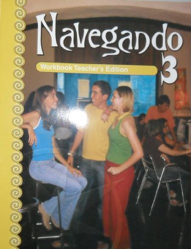 Navegando 3 Workbook Teachers Edition,Used