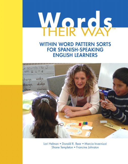 Words Their Way: Within Word Pattern Sorts for SpanishSpeaking English Learners (Words Their Way Series),Used
