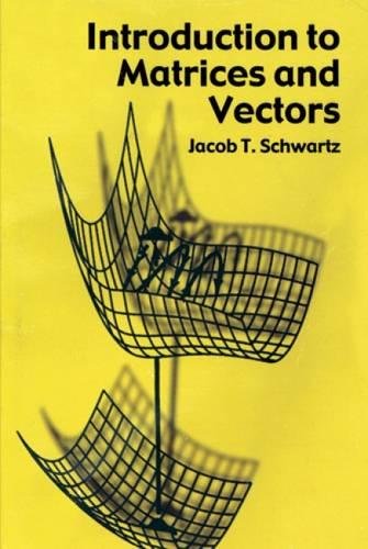 Introduction To Matrices And Vectors (Dover Books On Mathematics),Used