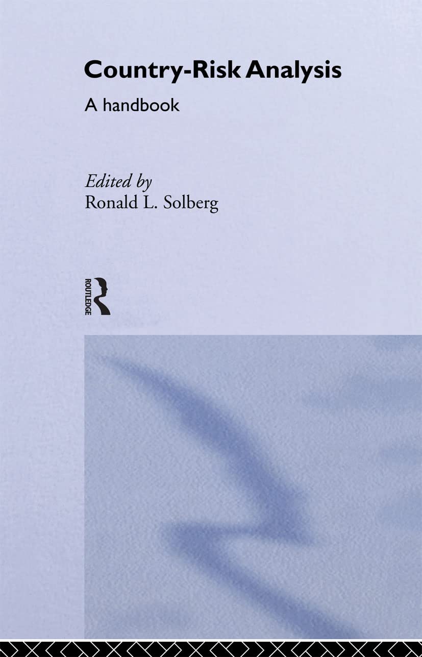 Country Risk Analysis: A Handbook,Used