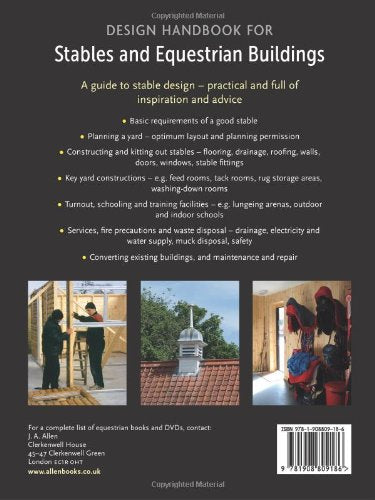 Design Handbook for Stables and Equestrian Buildings,Used