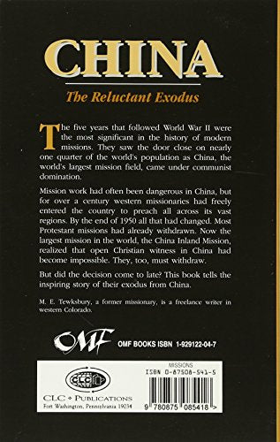 China: The Reluctant Exodus,Used