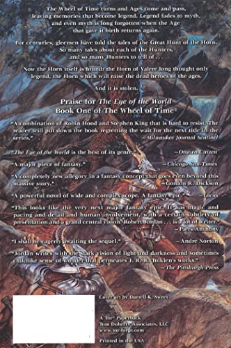 The Great Hunt: Book Two of 'The Wheel of Time',Used