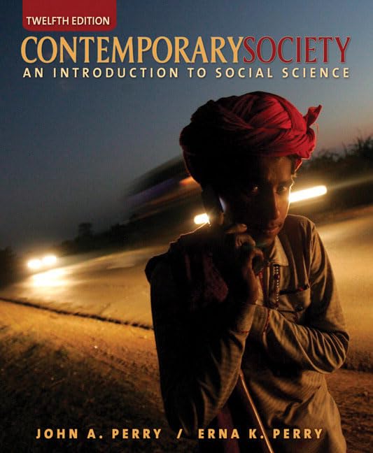 Contemporary Society: An Introduction to Social Science,Used