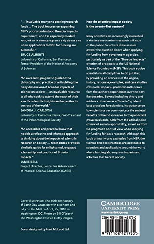 Broader Impacts of Science on Society,Used
