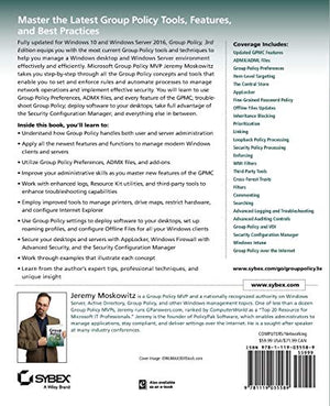 Group Policy: Fundamentals, Security, and the Managed Desktop,Used