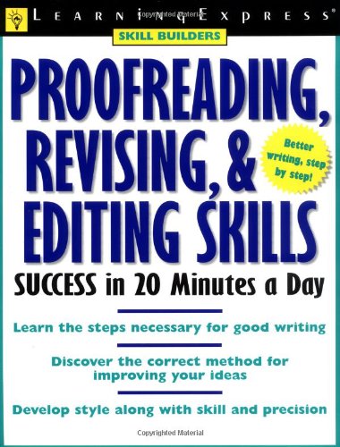 Proofreading, Revising, & Editing Success (Skill Builders),Used
