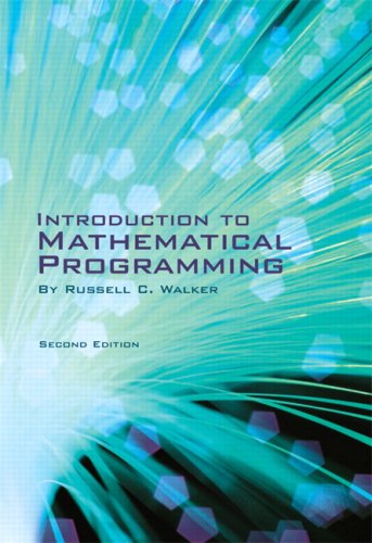Introduction to Mathematical Programming (2nd Edition),Used