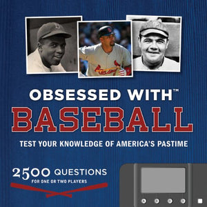 Obsessed with...Baseball: Test Your Knowledge of America's Pastime,Used