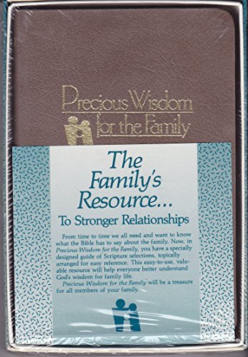 Precious Wisdom for the Family,Used
