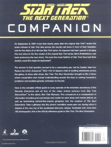 The Star Trek: The Next Generation Companion: Revised Edition,Used
