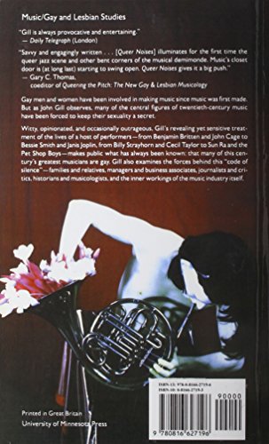 Queer Noises: Male and Female Homosexuality in TwentiethCentury Music,Used