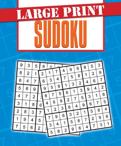Large Print Sudoku,Used