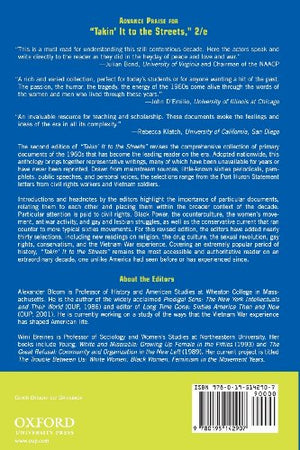 Takin It To The Streets': A Sixties Reader,New